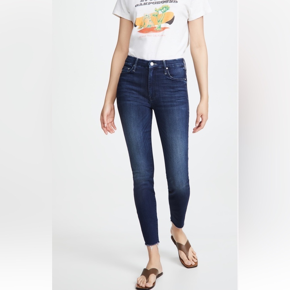 273 Mother High Waisted Looker Ankle